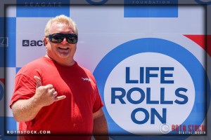 Lance Bowling Attends Life Rolls On 