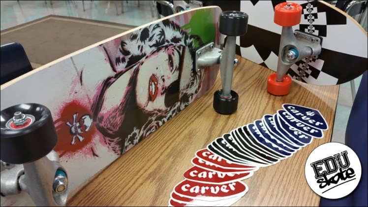 Carver Skateboards - One of Our Sponsors for our Stuff A Pack Giveaway